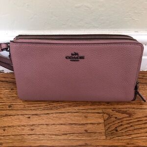 Coach pink wristlet